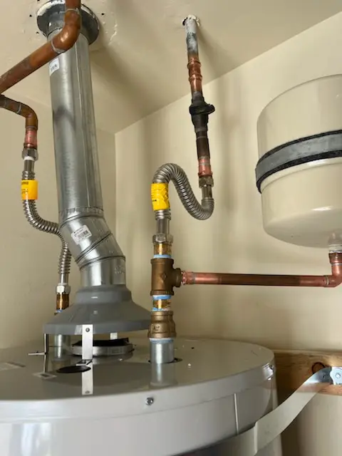 Water heater installation and plumbing repair in East Hills
